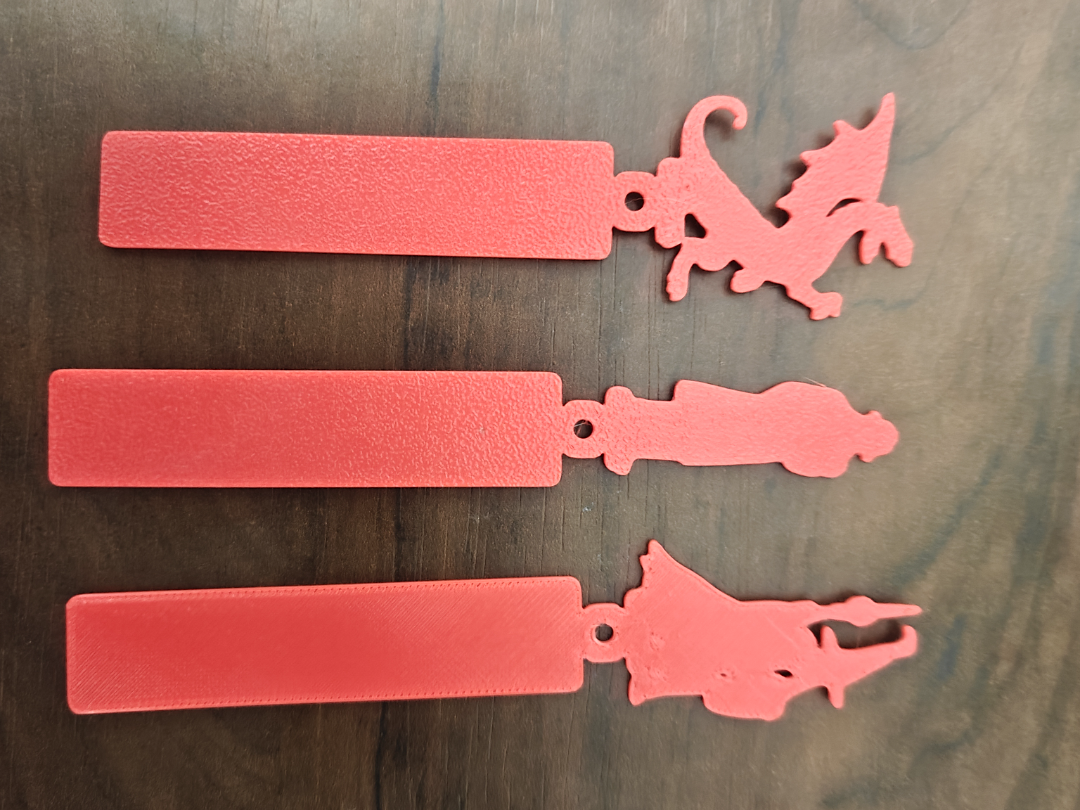 Literary Hero Bookmarks — 15 Silhouettes