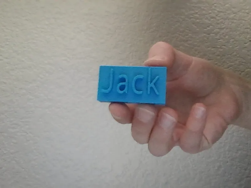 plain Jack nameplate