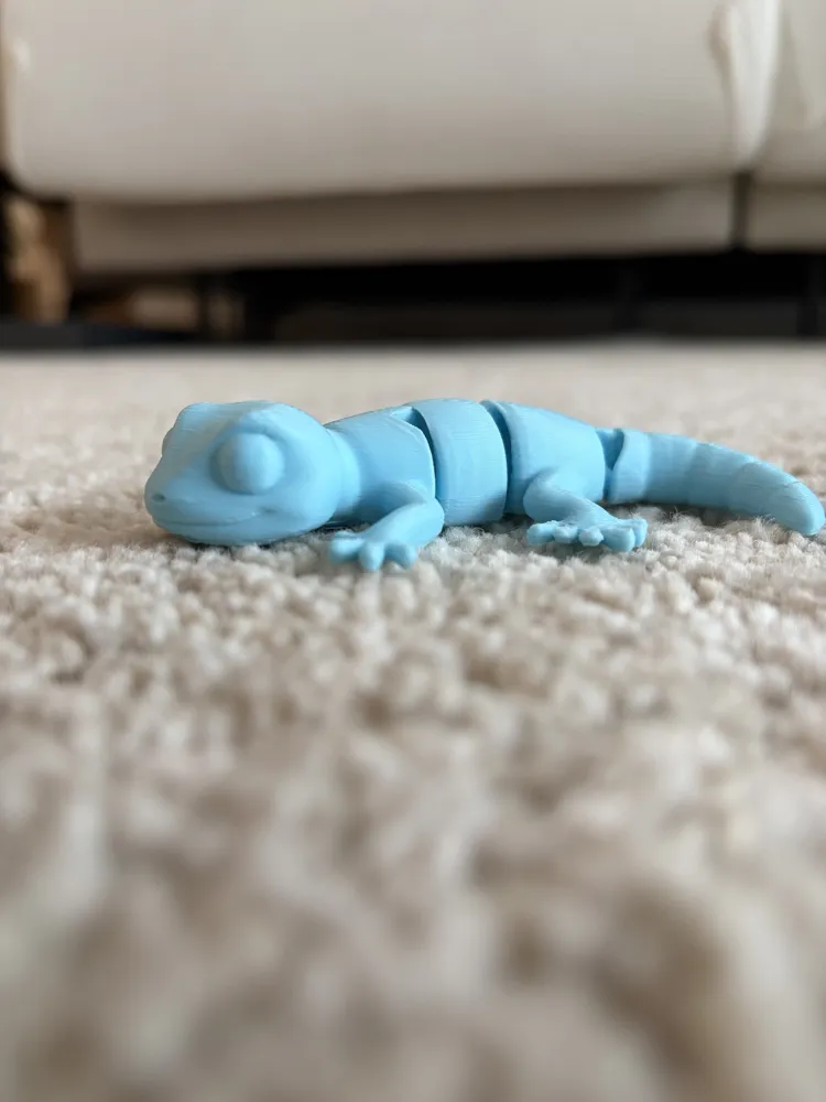 Articulated Smiling Lizard - Free 3D Print Model - MakerWorld