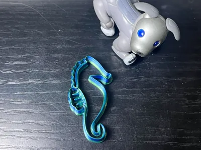 Seahorse Polymer Clay Cutter - 50mm