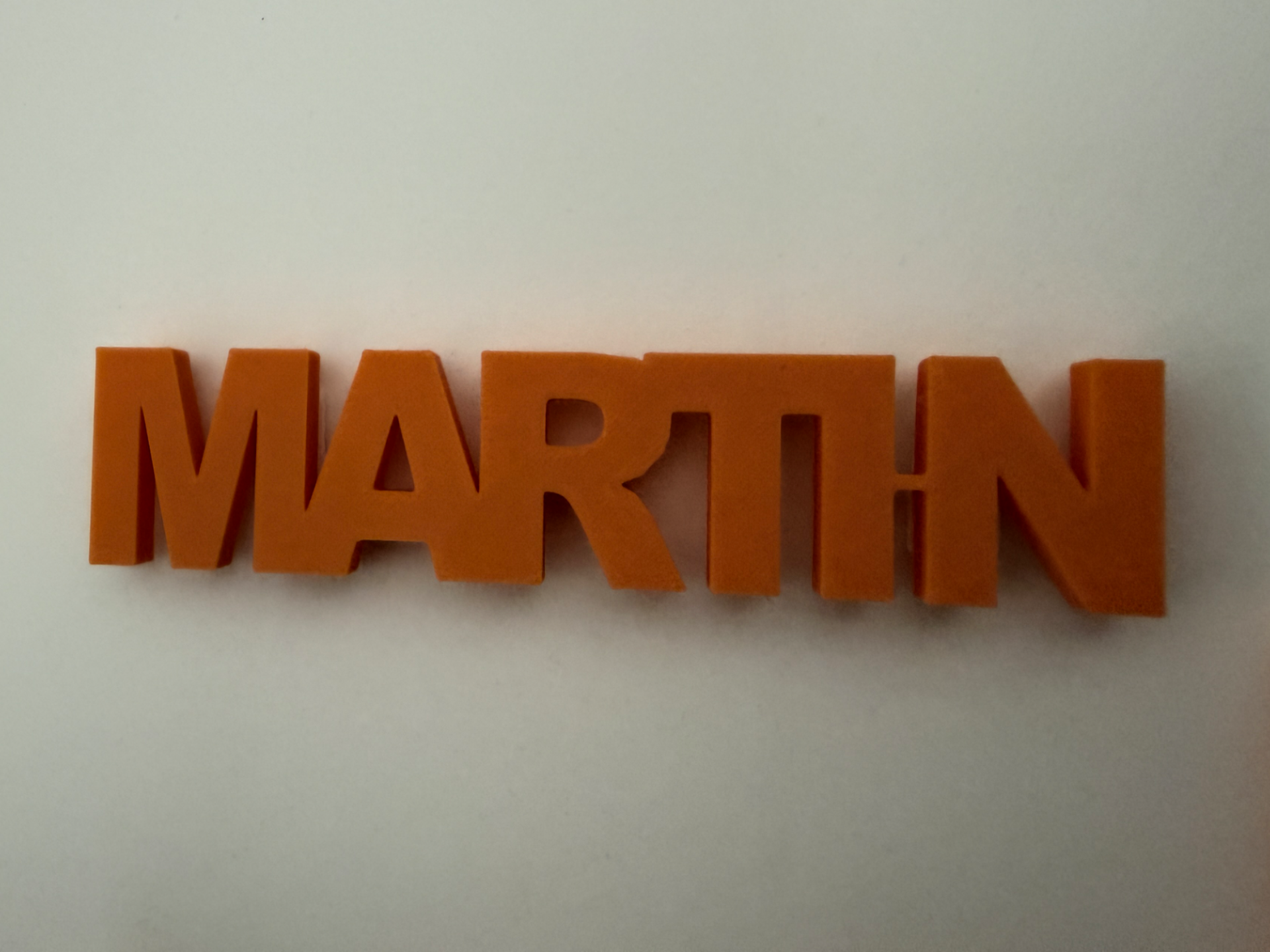 Martin Name Plate