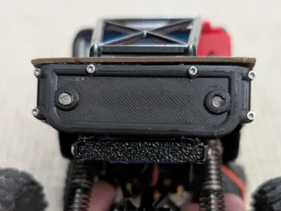 TRX4M IR40 Rear Bumper and Mount