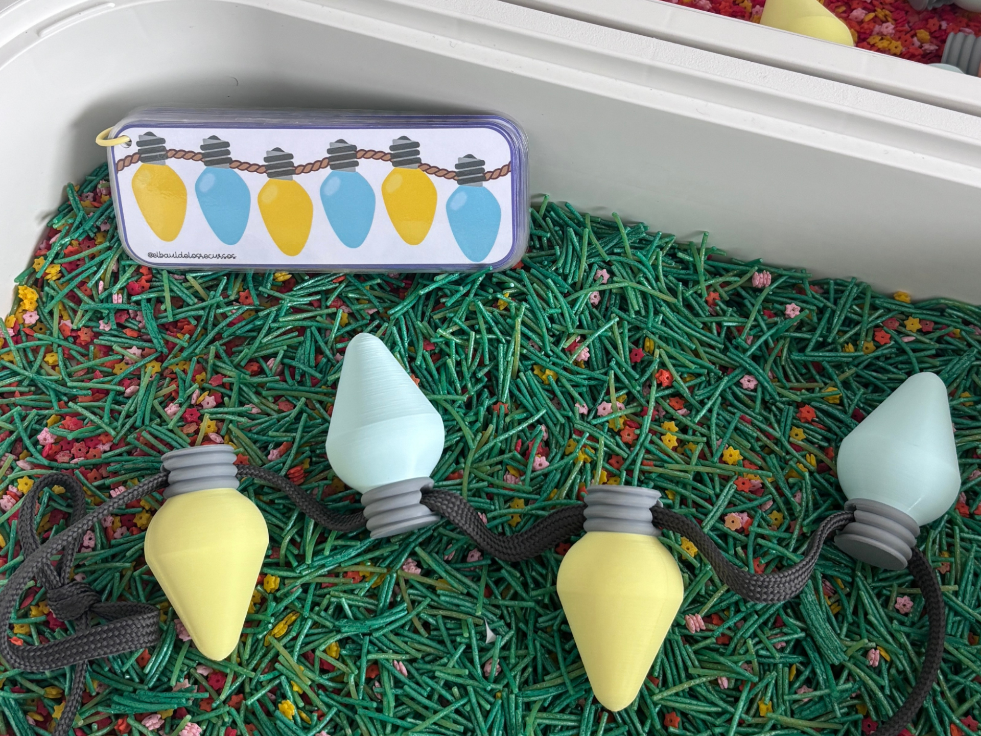 Bulb Sequencing Toy (Fine Motor)