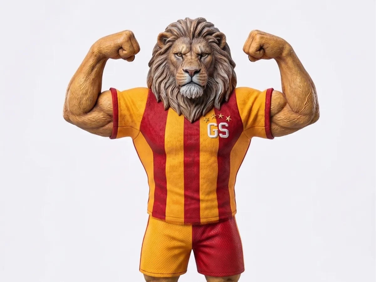 GALATASARAY ASLAN - Free 3D Print Model - MakerWorld