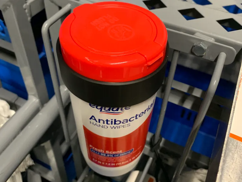 OPD Cart Wipe Holder