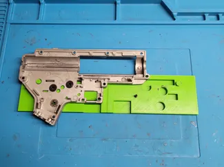 airsoft v2 gearbox fixture