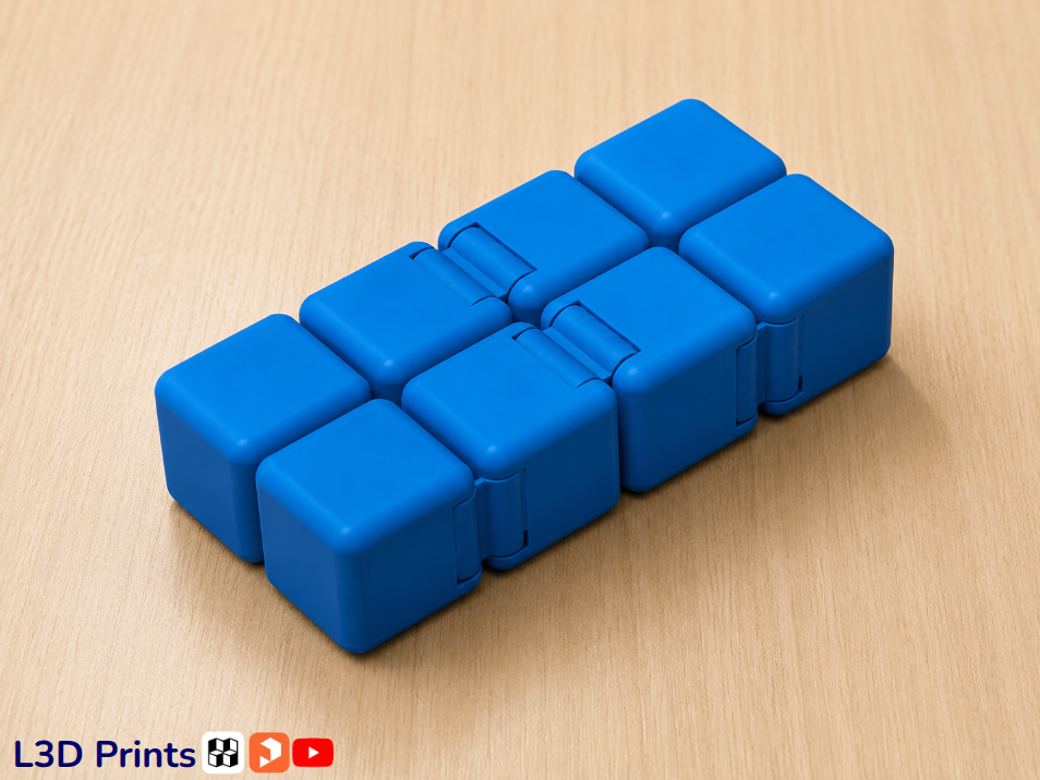 Infinity Fidget Cube By L3D