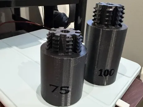 Paint end caps