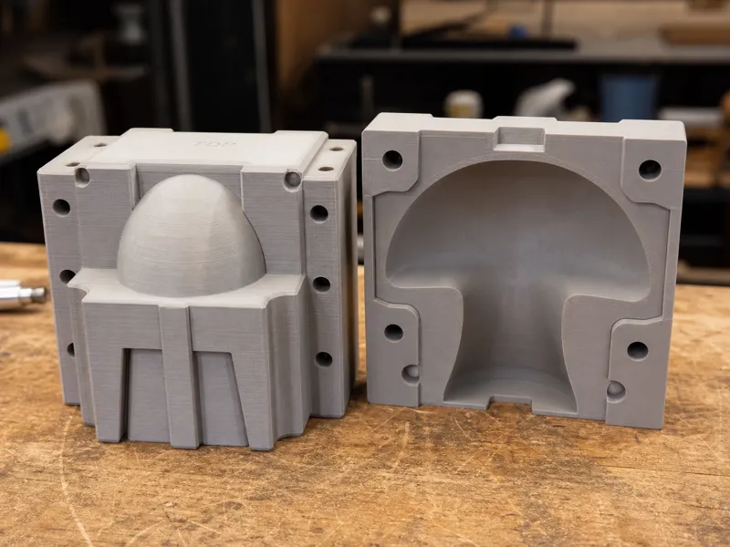 Mushroom mould for cement 