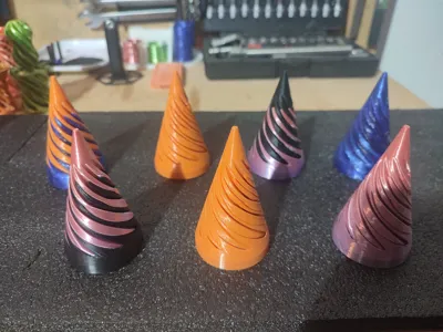 Ball & Cone Vortex Fidget