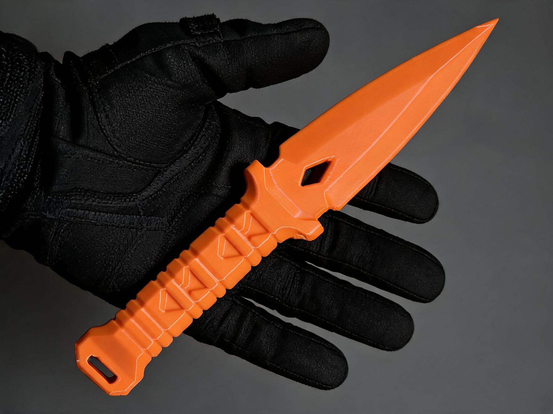 Orange Dawn Cyber Tactical Training Dagger