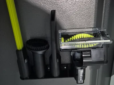 Accessory holder for Ryobi cordless vacuum cleaner