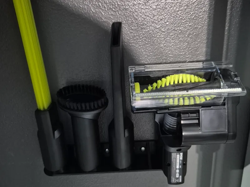 Accessory holder for Ryobi cordless vacuum cleaner