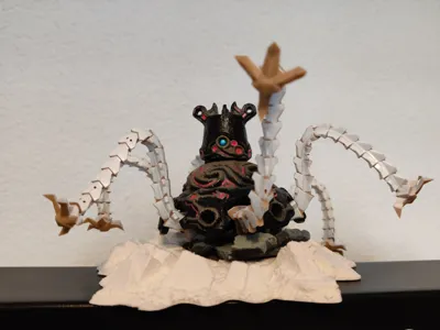 Guardian Amiibo display - Zelda Breath of The Wild