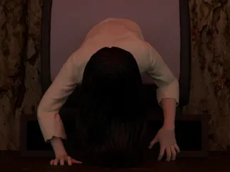 The Ring - Samara diorama