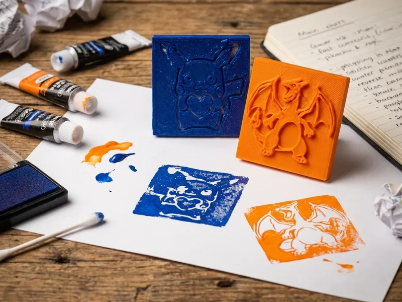 Pokemon stamps