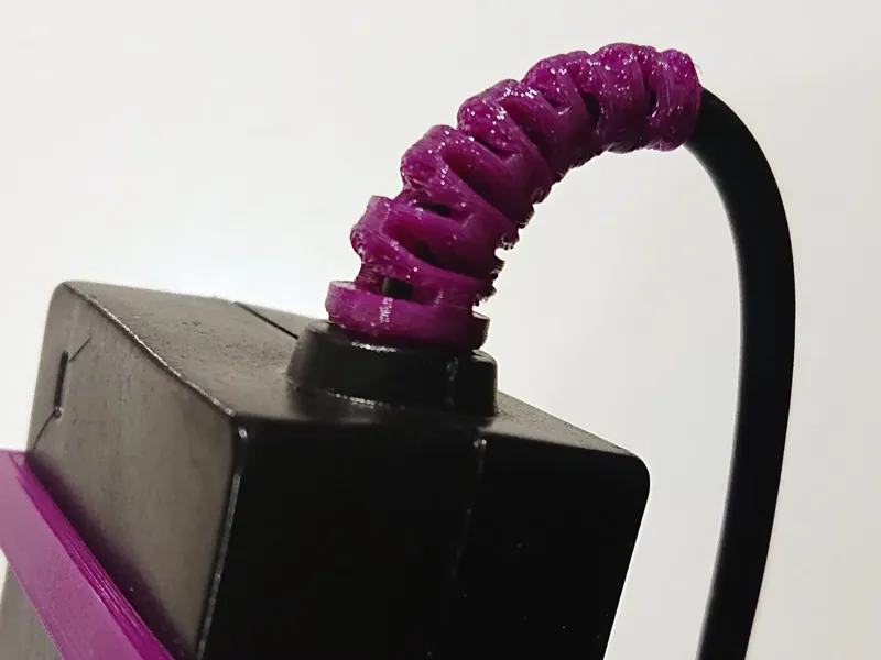 TPU Laptop Power Supply Cord Strain Relief