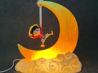 Luffy Moon Flexi Lamp - One Piece - Multicolor