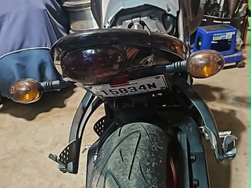 Buell XB series Rear turn signal relocate bracket