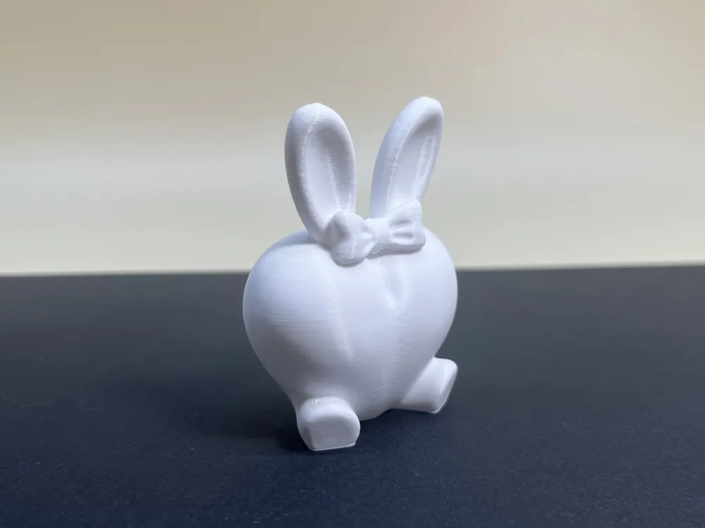 Bunny ears with heart - Free 3D Print Model - MakerWorld