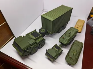 MK48后勤运输车，72比例