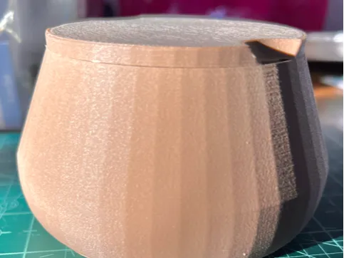 Container with lid