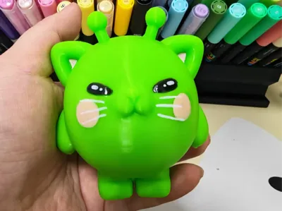 Eggy Party Hachimi Cat Thickened Antenna