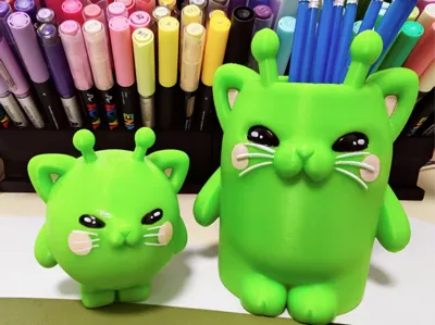 Eggy Party Ha Ji Mi Cat Spooky Treasure Hunt Team Pen Holder