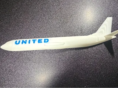 Boeing 737 with United Livery 