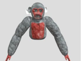 scary baboon flexi figet