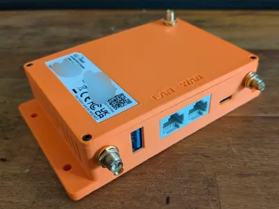 GL.iNet MT3000 Router Case for external Antennas