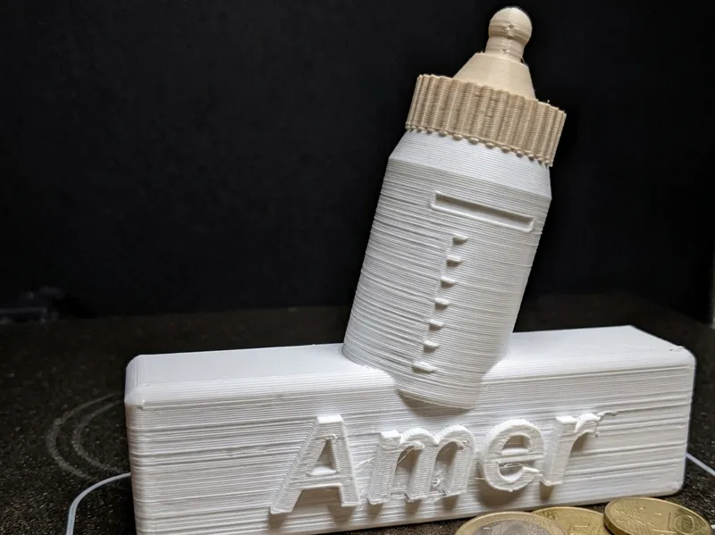 Baby Bottle Money Box (testing)