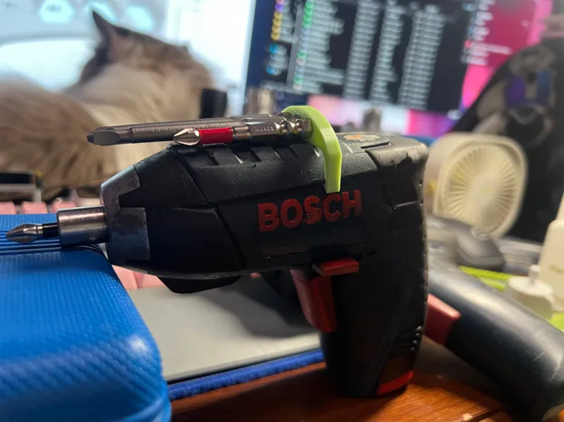 BOSCH GSR 3.6V 批头置物架