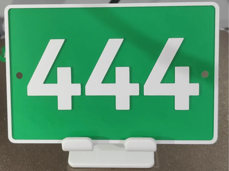 PLACA DE NUMEROS RESIDENCIA