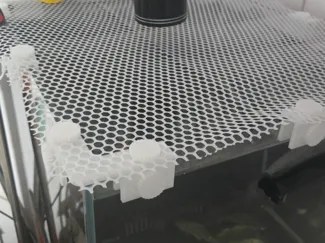 鱼缸防跳网支架