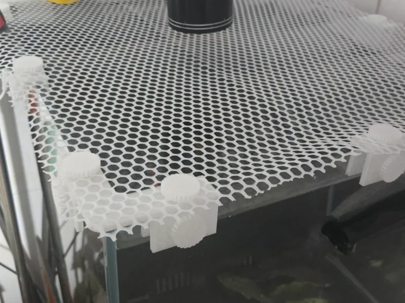 鱼缸防跳网支架