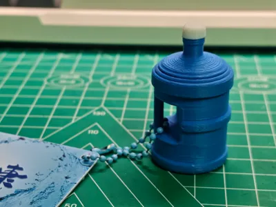 Mini Bottled Water - Pendant