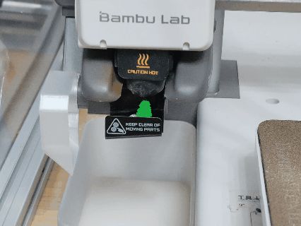 A1/A1mini竹屎盒废料篓1h快速打印超轻38g无支撑