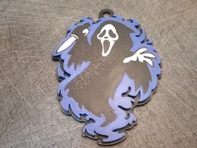 Ghostface keychain