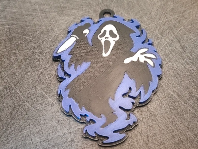 ghostface portachiave