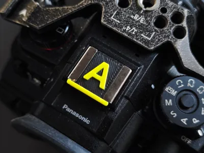 Multi-Camera Hot Shoe Cover - 26 Letters
