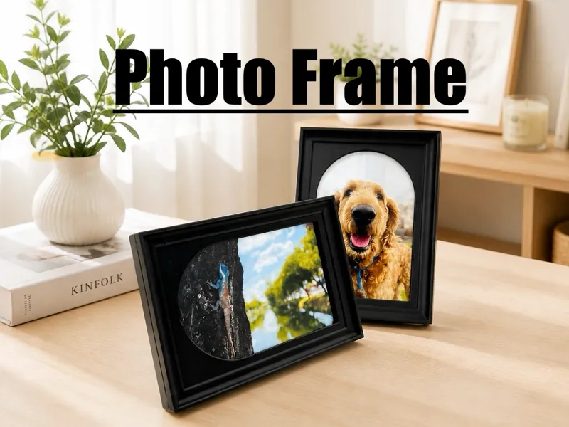 Photo Frame 4inx6in–Landscape & Portrait Display