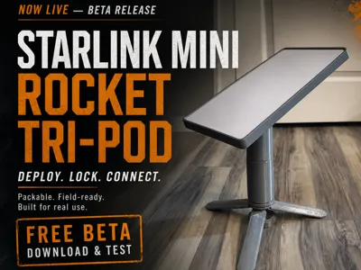 Starlink Mini Rocket Tri-Pod