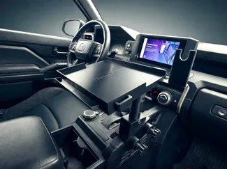 2024 Toyota Tacoma Laptop Holder - Grab Bar Mount
