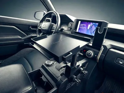 2024 Toyota Tacoma Laptop Holder - Grab Bar Mount