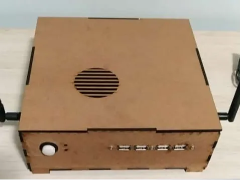 Case for mini ITX motherboard - RS232