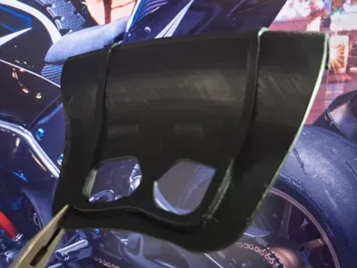 Motorcycle rim guard