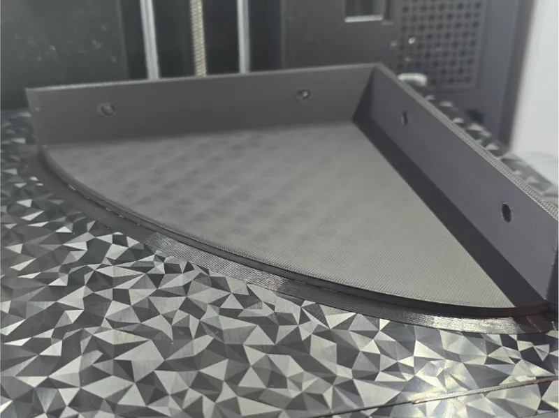 Corner shelf 150x150 mm
