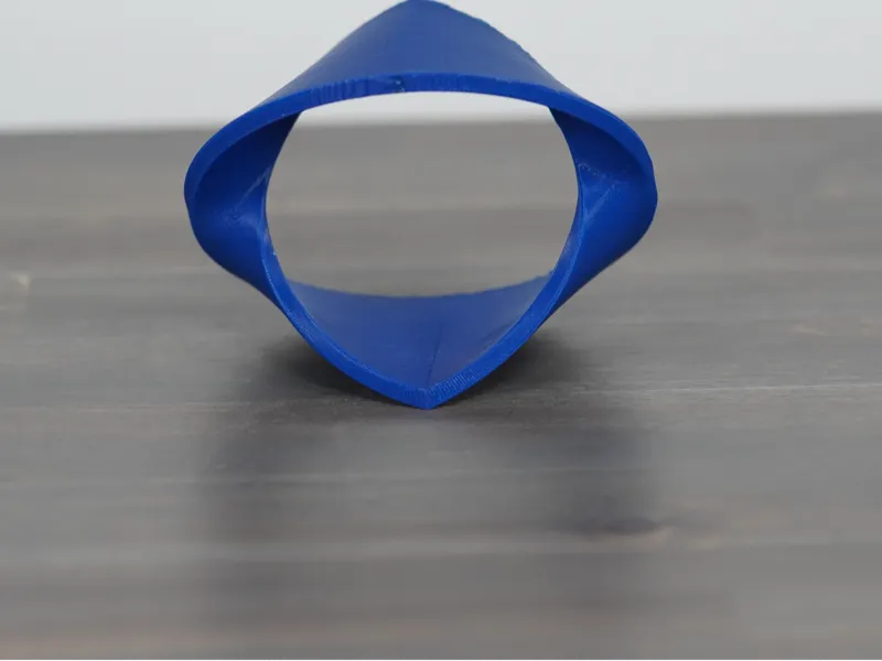 Double twist Mobius Strip