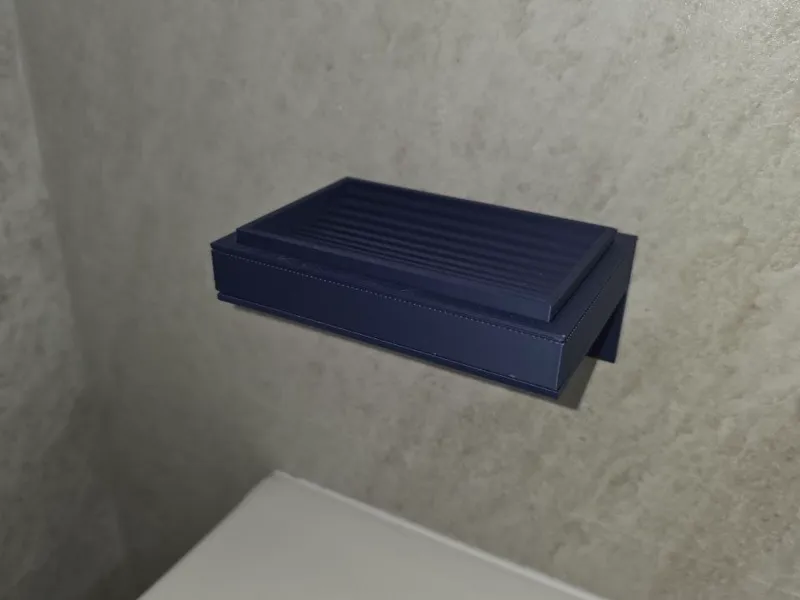 Porta sapone sospeso magnetico